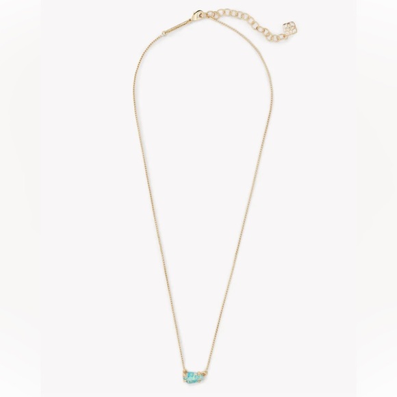 Kendra Scott ‘Jayde’ Necklace w/Kyocera Opal Pendant - Picture 3 of 14